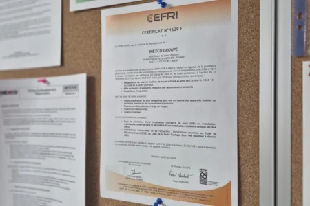 Certification CEFRI : une étape clé pour les interventions en environnements exigeants